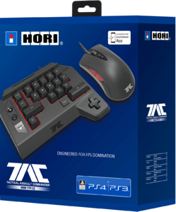 Игровая мышь + Кейпад Hori T.A.C. FOUR TYPE K2