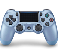 Беспроводной геймпад DualShock 4 Titanium Blue «Титановый синий» версия 2