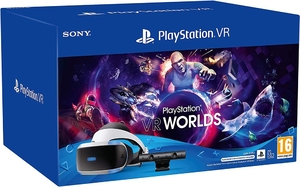 Шлем виртуальной реальности PlayStation VR «CUH-ZVR2» + PlayStation Camera + игра VR Worlds