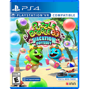Puzzle Bobble 3D: Vacation Odyssey (поддержка PS VR) [PS4, английская версия]