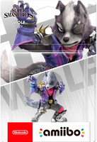amiibo. Фигурка Вульф / Wolf (Super Smash Bros. Collection)