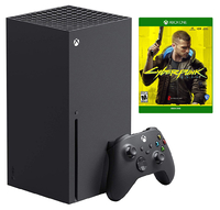 Игровая приставка Microsoft Xbox Series X + Cyberpunk 2077
