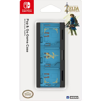 HORI Кейс для хранения 6 игровых карт The Legend of Zelda: Breath of the Wild для консоли Nintendo Switch/Nintendo Switch Lite синий